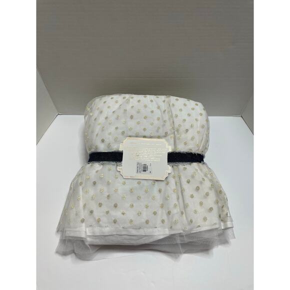 NEW Pottery Barn Teen Extra Long Twin Tulle Tutu bedskirt Emily & Meritt - Picture 4 of 7